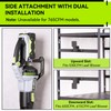 KAFAHOM Leaf Blower and Weed Eater Rack with Charging Station,