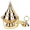 MaMeMi Unknown Nazareth Incense Swivel Set - Brass Incense Swivel