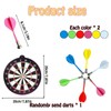 Magnetic Dart Board Set With 14 Pieces, Kids Dart Board