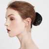12Pcs Hair Net, Ballet Hair Bun Cover Bun Nets Elastic