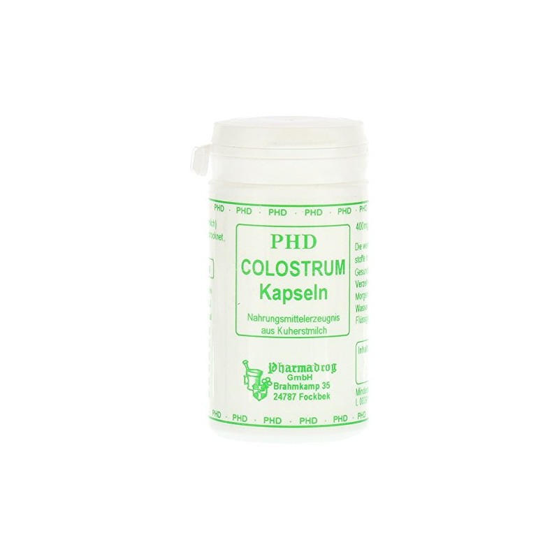 PHD Colostrum Capsules 400 mg