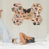 Framendino, 5 Pack Hexagon Cork Board Tiles Wall Large Self