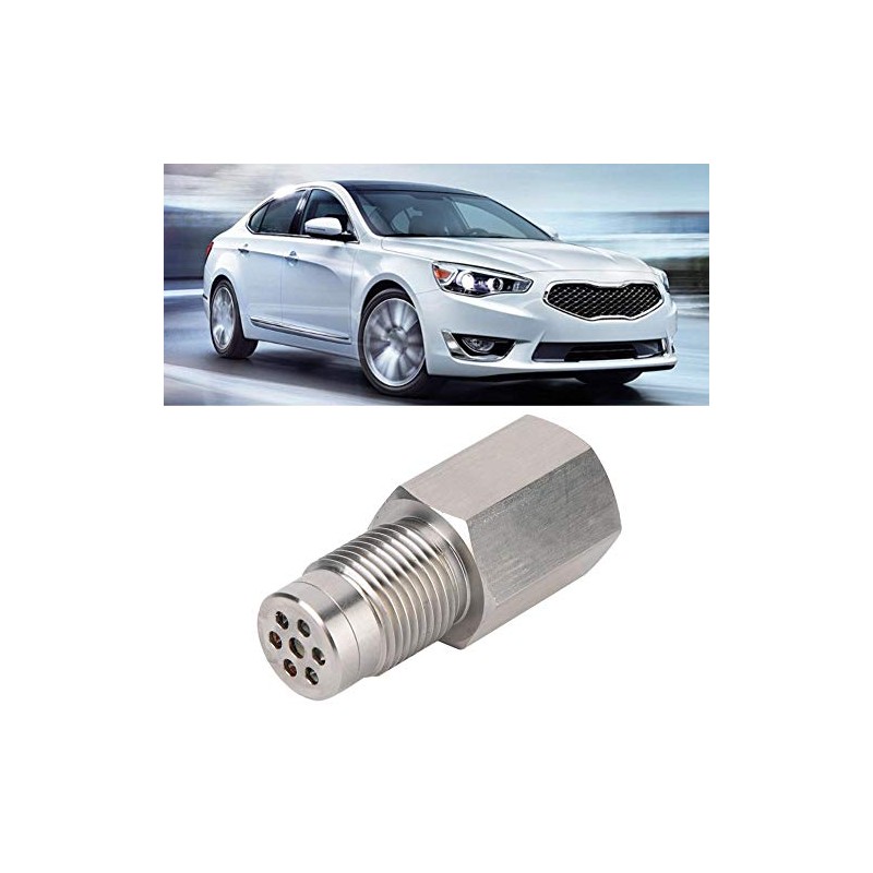 Fydun Adaptador de Sensor de Oxígeno, M18x1.5 Acero Inoxidable Adaptador