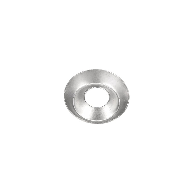 sourcing map Pack of 100 Washers Countersunk Head #6 304