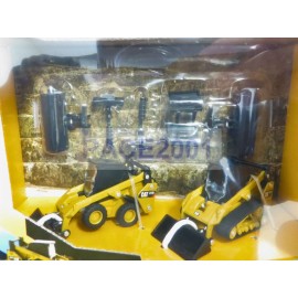 CAT Diecast Masters 1/64 Scale Cat® 272D2 Skid Steer Loader & 297D2 Compact Track Lo