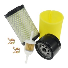 LT1000 Air Filter Oil Filter Tune Up Kit for Craftsman T1400 T2200 YTS3000 LT2000 YS4500 YT3000 for John Deere L110 D110 L118 LA120 D125 Craftsman 42" 46" Lawn Tractor Riding Mower