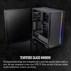 Thermaltake H700 TG Black Mid Tower ARGB Tempered Glass Computer