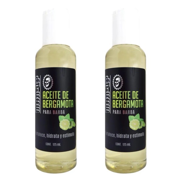 Manup Crecimiento De Barba Aceite De Bergamota 125 Ml Kit
