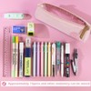 MAMUNU Pencil Case Pouch with Zipper, Cute Small Portable Pencil
