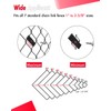 Zakdbbry Fence Sign Fastener Bracket, Chain Link Fence Sign Mount,