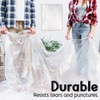 Extra Large Plastic Dust Sheets for Decorating - 12ft x