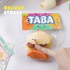 Cute Squishy Chick Burger - Food-Themed Fidget for Stress Relief,