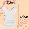 Kit Cepillos Lifting Peine Silicona Pestañas Forma Y 10pzas