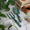 Fork and Trowel Garden Tool Set - William Morris Larkspur