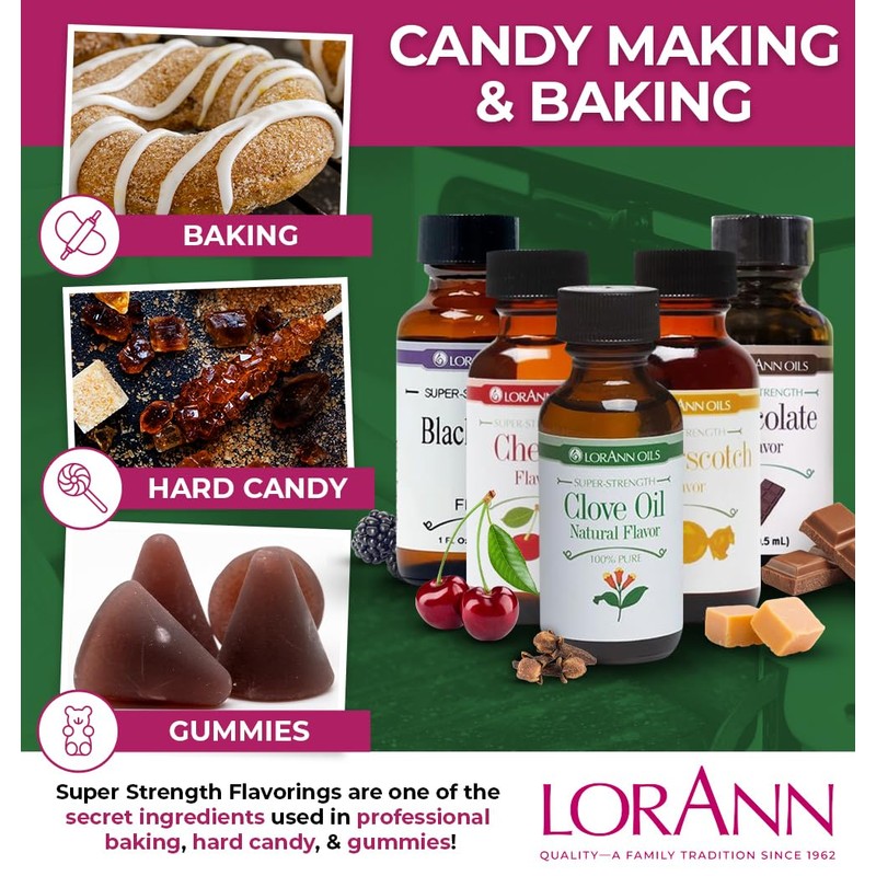 LorAnn Oils Super Strength Flavoring - Used For Candy Making,