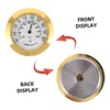 KONTONTY 2pcs Mini Hygrometer Thermometer Analog Humidity and Temperature Meter