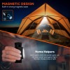 NIGHTEYE 2000LM LED Rechargeable Headlamp 6 Mode Light Waterproof for