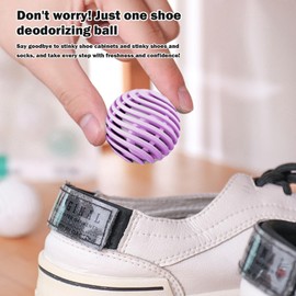 Shoe Balls,Shoe Deodorizer Boot Smell Eliminator - Shoe Deodorizer Set, ECO-Friendly Efficient Foot Odor Eliminator For Shoes For Shoe Cabinets, Wardrobe