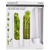 Prepara Herb Savor Pod 2.0, Set of 3,White