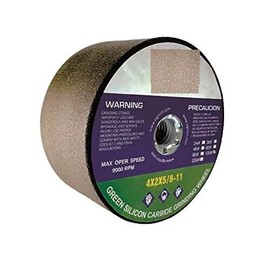 Roxx Tools 4" Silicon Carbide Green Grinding Stone Grit 46 Grit 150 non-ferrous metal glass