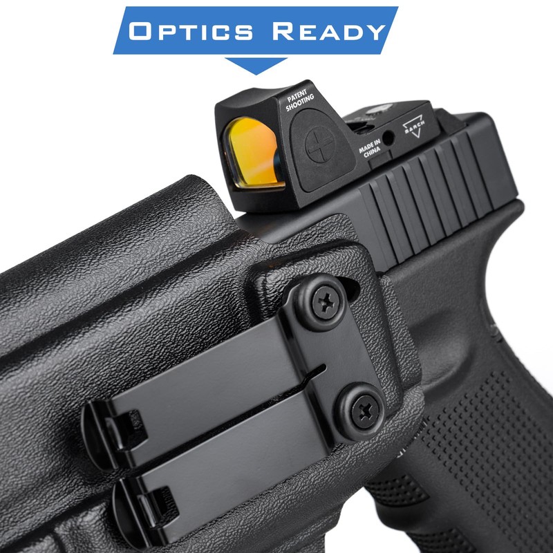 IWB Kydex Holster for Glock 17 19 19x 22 23
