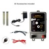 AgriOtter Electric Fence Energizer 15 Acre 2 in 1 Powered
