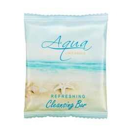 Aqua Organics Bar Soap, Travel Size Beach Hotel Amenities, 0.5 oz (Case of 1000)