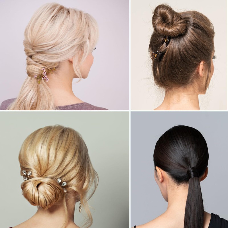 Tan Brown Hair Sponge for Updo - Hair Donuts for