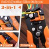 LEONTOOL 9 PCS Ratcheting Crimping Tool Kit - Quick Change