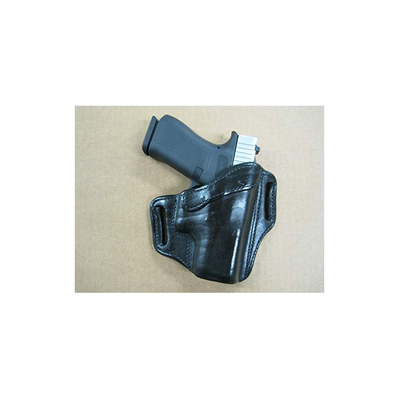 Azula OWB Leather 2 Slot Molded Pancake Belt Holster for