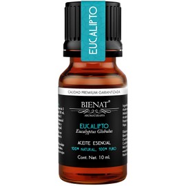 BIENAT AROMATERAPIA Aceite Esencial de Eucalipto 10mL