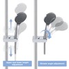 Shower Head Holders, Adjustable Replacement Hand Shower Rail Head Slider