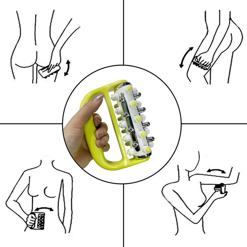 LHKJ Anti Cellulite Massage Roller Against Orange Peel, Massage Roller