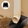Baluue Rain Gutter Downspout Splash Block - 11" x 8"