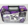Ukonic Black Panther Legacy 82 Piece Household Tool Box Set