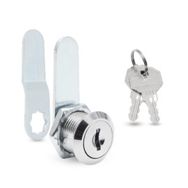 Uenhoy 6 Pack Cam Locks Keyed Alike, 5/8" (16mm) Set for Drawers, Mailbox, Tool Box, RV, File Cabinet Locks with Keys