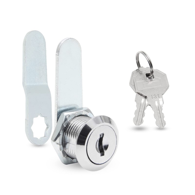 Uenhoy 6 Pack Cam Locks Keyed Alike, 5/8" (16mm) Set