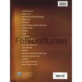 Green Day - Easy Guitar Anthology