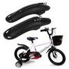 VAILANG 1 Pair Bicycle Mudguard Front Rear Dustproof for 12/14