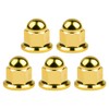 Ruifu 5pcs Titanium Nuts M6 M8 M10 Dome Head Flange