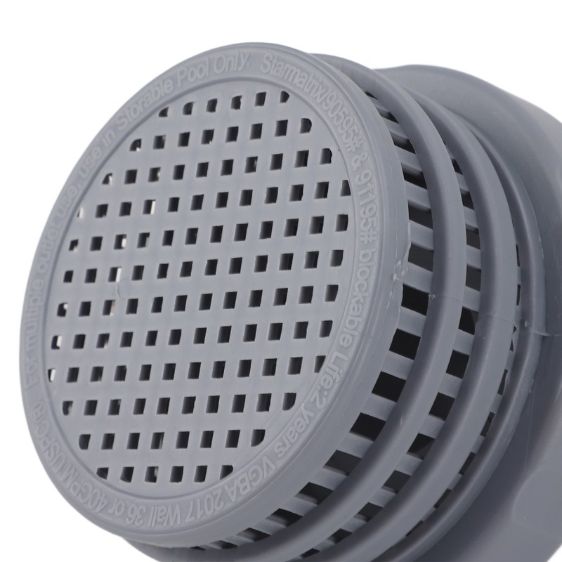 2PCS Pool Strainer Connector 11070 11072 Plastic Swimming Pool Water