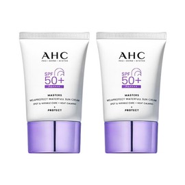 AHC Masters Mela Protect Waterful Sun Cream 40ml x2 / AHC 마스터즈 멜라 프로텍트 워터풀 선크림 40ml x2