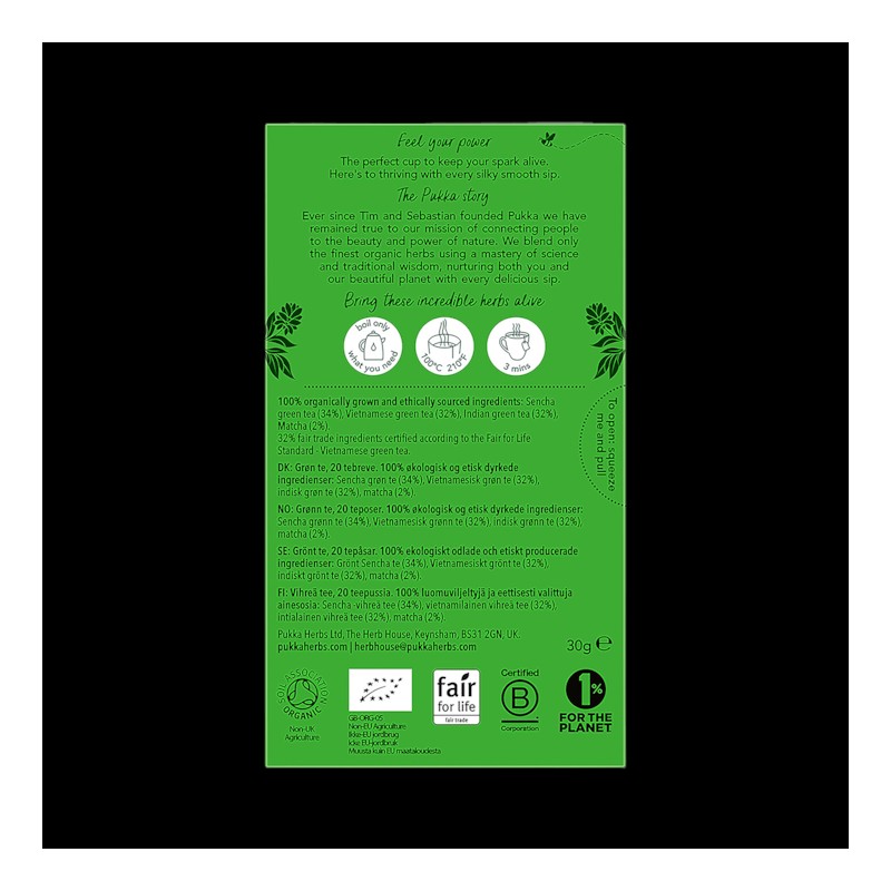 Pukka Organic Supreme Matcha Green Tea