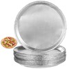 Homaisson 20 PCS Disposable Aluminium Foil Serving Trays, 12” Round