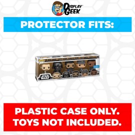 Pop Protector for 5 Pack Obi-Wan, Vader, Kawlan, Tala &amp; Reva Funko Pop
