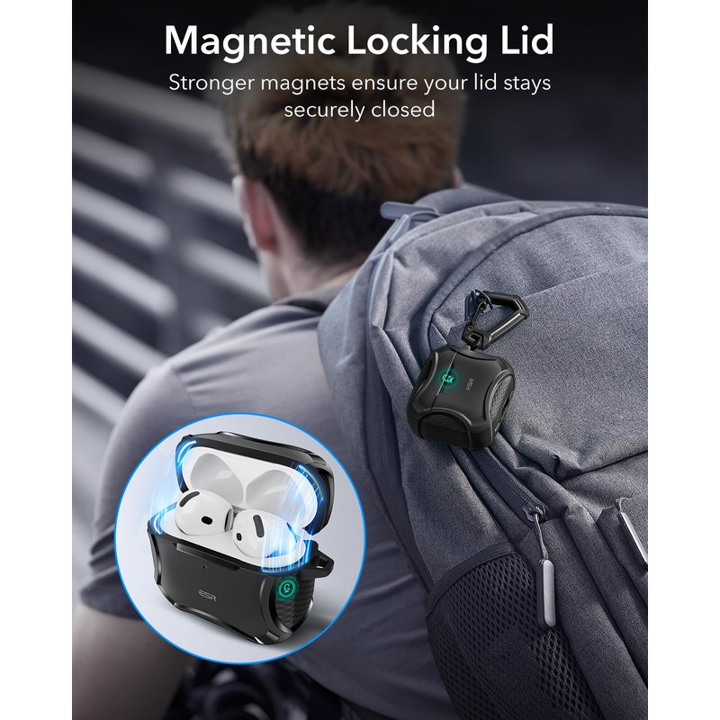 ESR for AirPods 4 Case, Compatible with AirPods 4th Generation