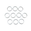 Batum Pack Of 10 Bicycle Chainring Bolts Spacers Washer Aluminium
