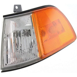 For Honda Civic Corner Light 1990 1991 Driver Side | Clear & Amber Lens | Hatchback | HO2550104 | 34350SH3A11