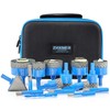 Diamond Tile Hole Saw Kit - ZNXIMER Porcelain Tile Drill