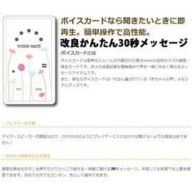 Voice Message Card "Lovely Animals" 30 Second Recording